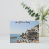 Amalfi Küste Italien Postkarte (Stehend Vorderseite)