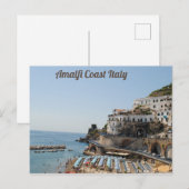 Amalfi Küste Italien Postkarte (Vorne/Hinten)