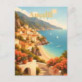 Amalfi-Küste Italien Postkarte (Vorderseite)