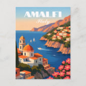 Amalfi-Küste Italien Postkarte (Vorderseite)