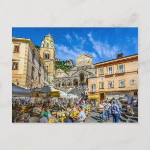 Amalfi Küste, Italien Postkarte