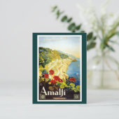 Amalfi Küste, Italien Postkarte (Stehend Vorderseite)