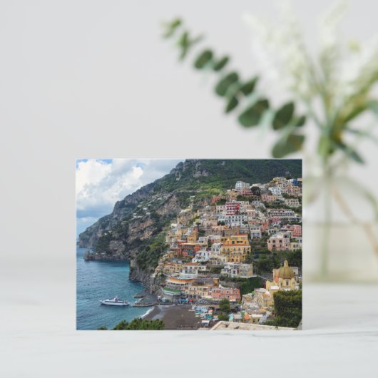 Amalfi Küste Italien Postkarte (Stehend Vorderseite)