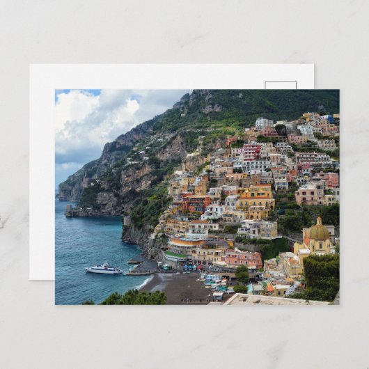 Amalfi Küste Italien Postkarte (Vorne/Hinten)