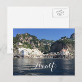 Amalfi Küste Italien Postkarte (Vorne/Hinten)