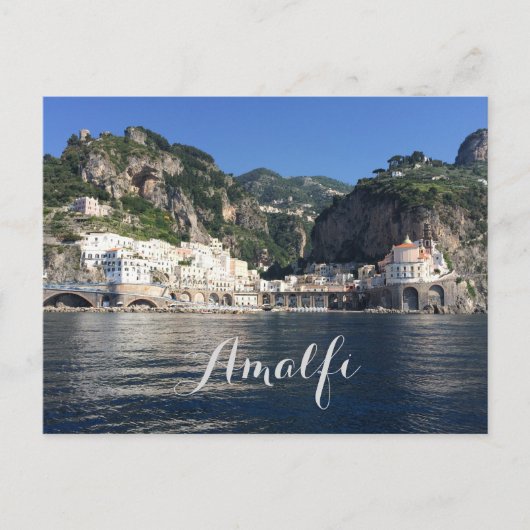 Amalfi Küste Italien Postkarte (Vorderseite)