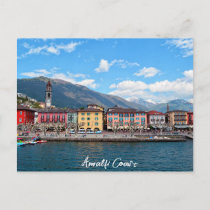 Amalfi Küste Italien Postkarte