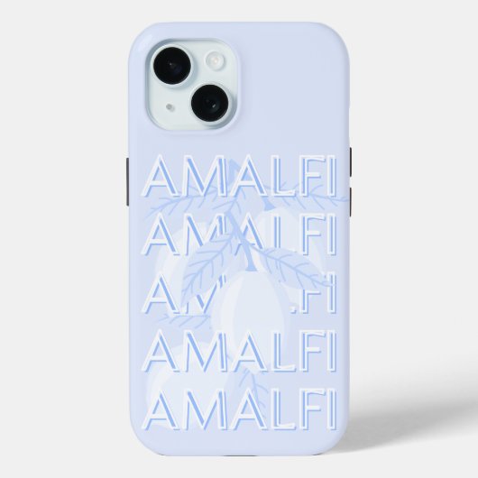 Amalfi Küste, Italien, Reisemöglichkeiten, Preppy, Case-Mate iPhone Hülle (Rückseite)