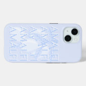 Amalfi Küste, Italien, Reisemöglichkeiten, Preppy, Case-Mate iPhone Hülle (Rückseite (Horizontal))