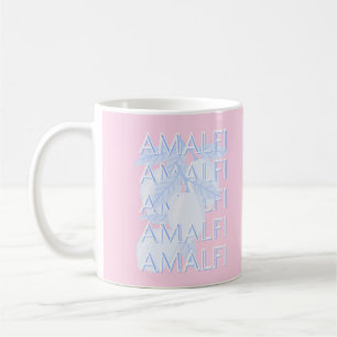 Amalfi Küste, Italien, Reisemöglichkeiten, Preppy Kaffeetasse