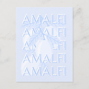 Amalfi Küste, Italien, Reisemöglichkeiten, Preppy, Postkarte