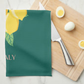 Amalfi Küste, Italien, Reisemöglichkeiten, Retro,  Geschirrtuch (Viertel Falte)