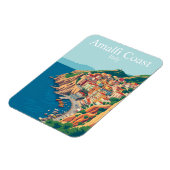 Amalfi Küste, Italien Reisen Mittelmeer Magnet (Linke Seite)