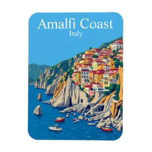 Amalfi Küste, Italien Reisen Mittelmeer Magnet