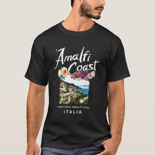 Amalfi Küste Italien T-Shirt (Vorderseite)