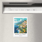 Amalfi Küste Italien Vintage Reise Magnet (In Situ (Geschirrspüler))