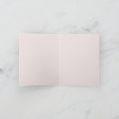 Amalfi Küste, Italien Wasserfarbe Dankeskarte (Innenseite)