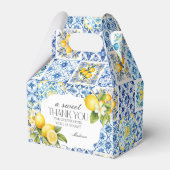 Amalfi Küste Italienisch Toskana Küste Geschenkschachtel (Rückseite)