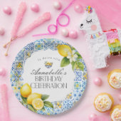 Amalfi Küste Italienische Geburtstagsparty Tischde Pappteller (Party)