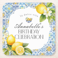 Amalfi Küste Italienische Geburtstagsparty Tischde