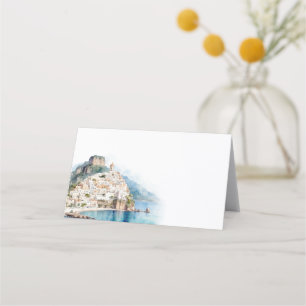 Amalfi Küste Italienische Hochzeit Platzkarte