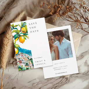 Amalfi Küste Italienische Hochzeit Save The Date
