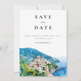 Amalfi Küste Italienische Hochzeit Save The Date