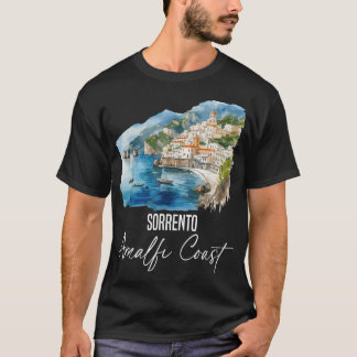 Amalfi Küste Italienischer Sommerurlaub Positano T-Shirt