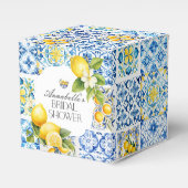 Amalfi Küste Italienisches Brautparty Dessert Favo Geschenkschachtel (Vorderseite)