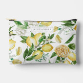 Amalfi Küste Lemon Blossom Personalisiert Zubehörtasche (Vorderseite)