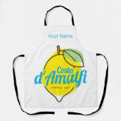 Amalfi Küste Lemon Italien Vintag Costa d'Amalfi Schürze (Vorderseite)