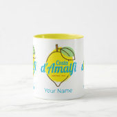Amalfi Küste Lemon Italien Vintag Costa d'Amalfi Tasse (Zentrum)