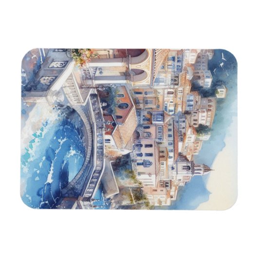 Amalfi Küste Magnet (Horizontal)