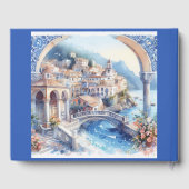 Amalfi Küste Mittelmeer Blue Tiles Italien Gästebuch (Rückseite)