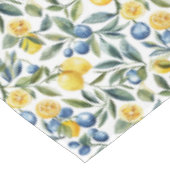 Amalfi Küste Mittelmeer Lemon Tableclout Tischdecke (Schrägansicht)