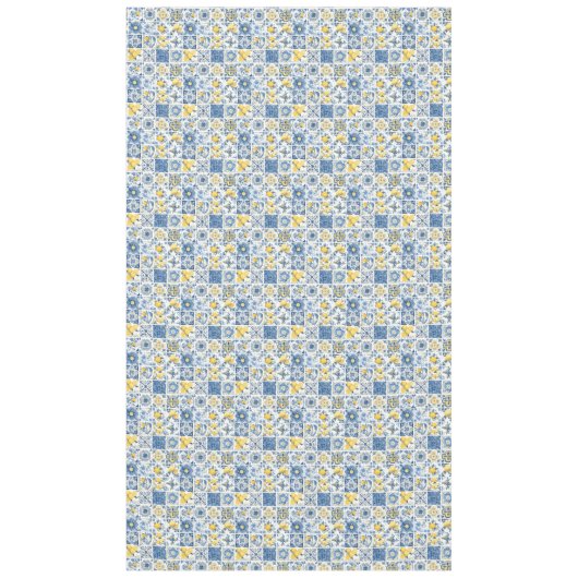 Amalfi Küste Mittelmeer Lemon Tableclout Tischdecke (Vorderseite)