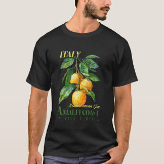 Amalfi-Küste Mittelmeer Urlaub Italienische Zitron T-Shirt