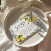 Amalfi Küste Mittelmeer Zitronenbücher für Kinder Begleitkarte