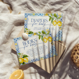 Amalfi Küste Mittelmeer Zitronenbücher für Kinder Begleitkarte