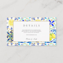 Amalfi Küste Mittelmeerlemon Fliesen Details