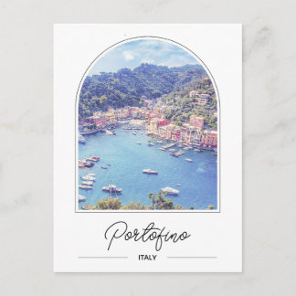 Amalfi Küste Portofino Italien Foto Postkarte