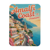 Amalfi Küste Positano Vintag Magnet (Vertikal)