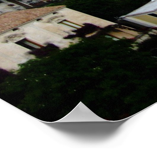 Amalfi-Küste Poster (Ecke)