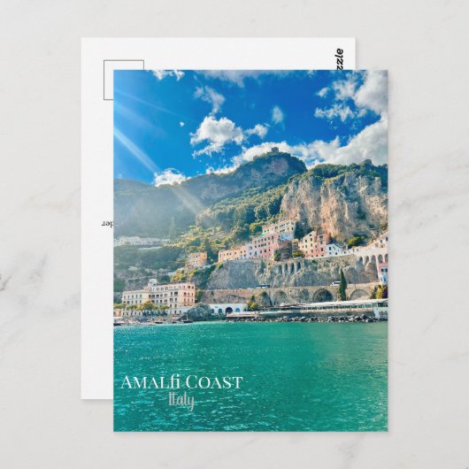 Amalfi-Küste Postkarte (Vorne/Hinten)