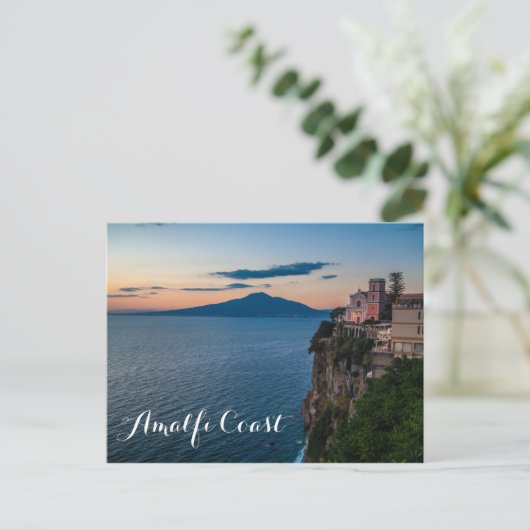 Amalfi-Küste Postkarte (Stehend Vorderseite)