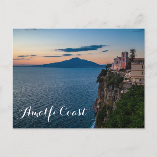 Amalfi-Küste Postkarte (Vorderseite)