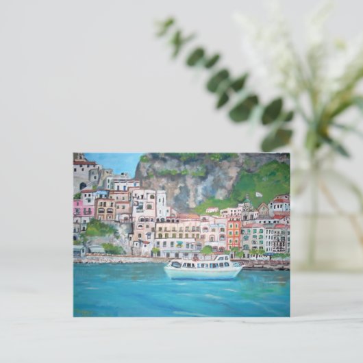 Amalfi-Küste Postkarte (Stehend Vorderseite)