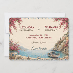 Amalfi-Küste   Romantische Mittelmeer-Küstenregion Save The Date