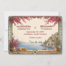 Amalfi-Küste | Romantische Mittelmeer-Küstenregion Save The Date