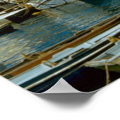 Amalfi Küste, Salerno Ufer Poster (Ecke)